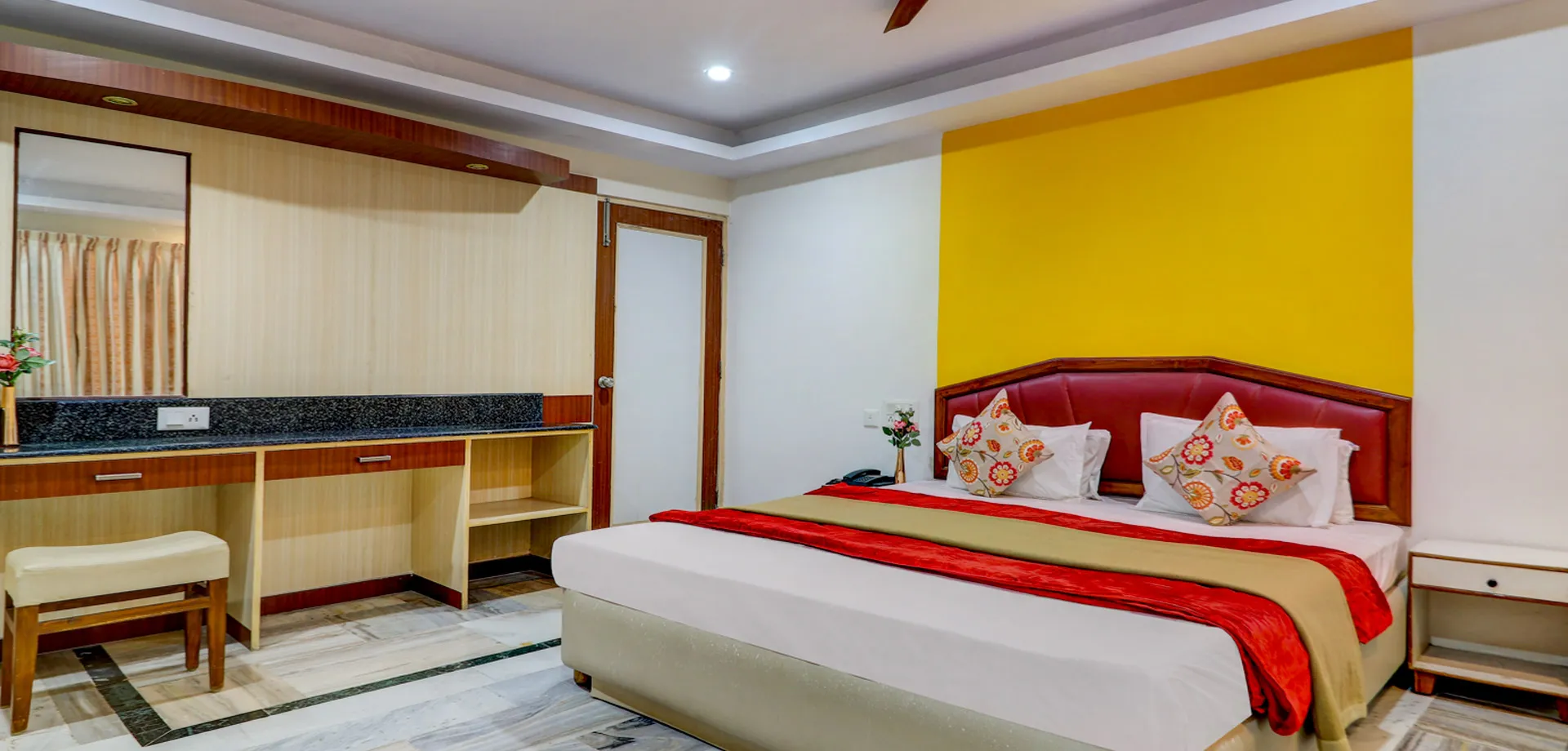 Sri Sai Sadan roof garden dining